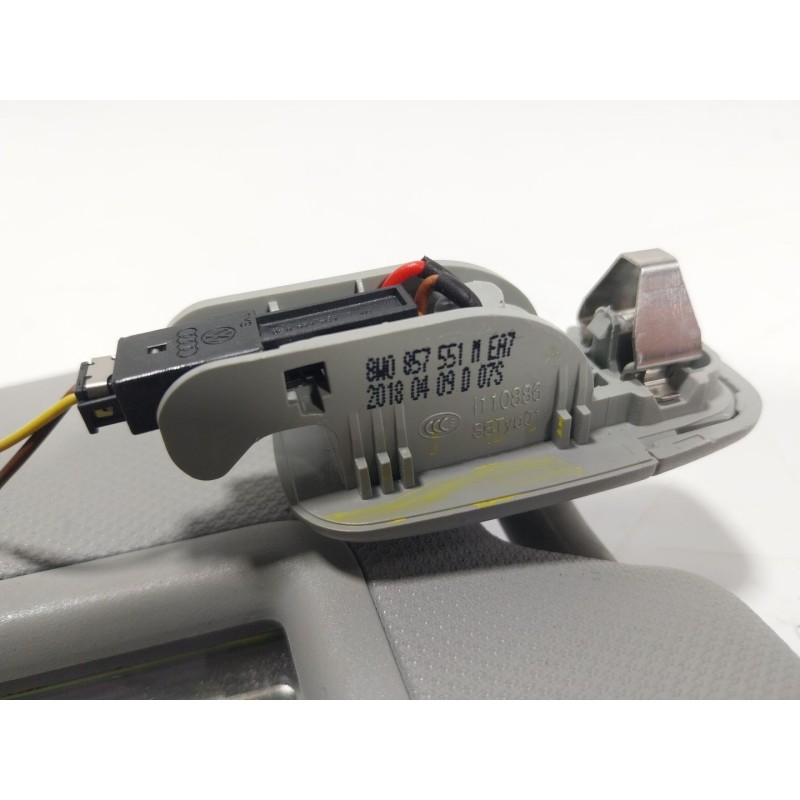 Recambio de parasol izquierdo para audi a4 b9 avant (8w5, 8wd) 2.0 tdi referencia OEM IAM 8W0857551K 8W0857551M 