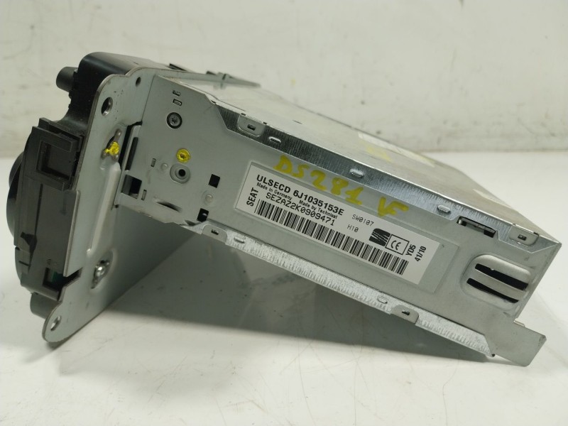 Recambio de sistema audio / radio cd para seat ibiza iv (6j5, 6p1) 1.6 tdi referencia OEM IAM  6J1035153E 