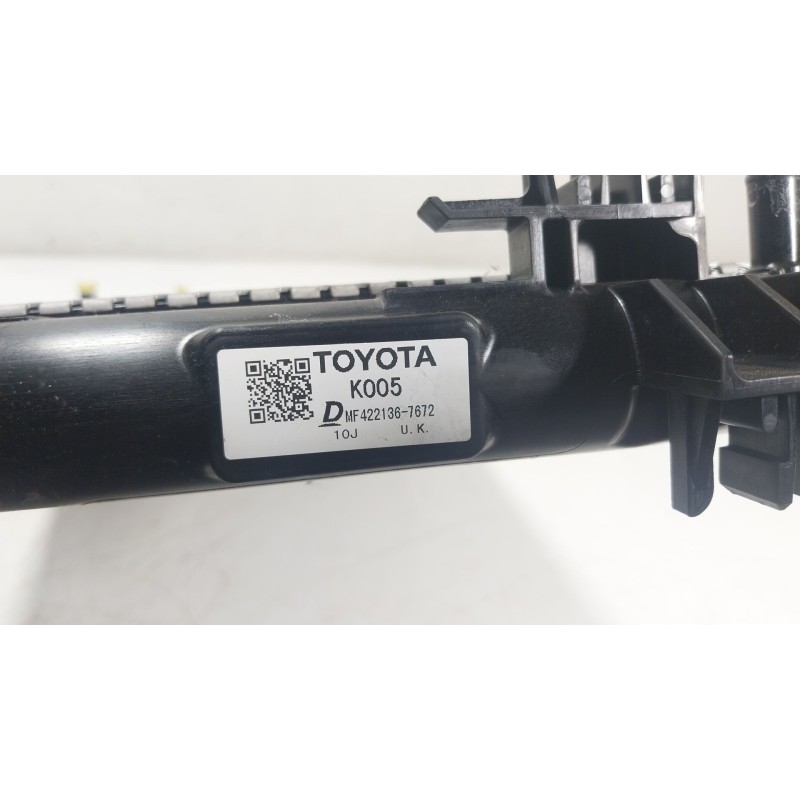 Recambio de radiador agua para toyota yaris cross (mxp_) 1.5 hybrid (mxpj10) referencia OEM IAM 16400K0050 4221367672 
