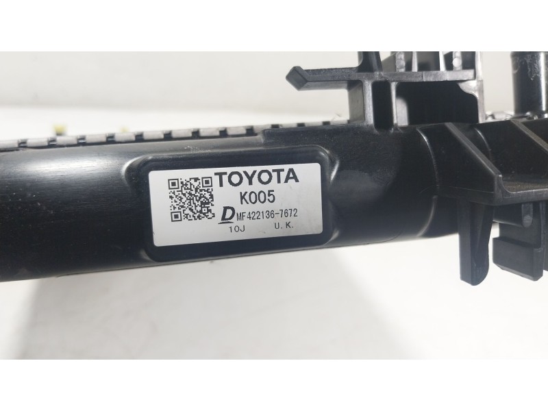 Recambio de radiador agua para toyota yaris cross (mxp_) 1.5 hybrid (mxpj10) referencia OEM IAM 16400K0050 4221367672 