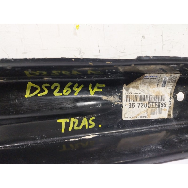 Recambio de refuerzo paragolpes trasero para peugeot 208 i (ca_, cc_) 1.2 vti 82 referencia OEM IAM 9672808280  