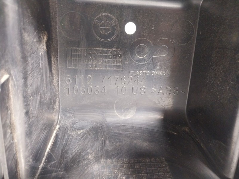 Recambio de refuerzo paragolpes trasero para bmw x6 (e71, e72) xdrive 40 d referencia OEM IAM  51127158449 