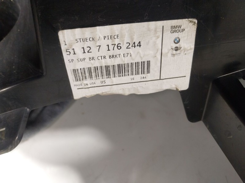 Recambio de refuerzo paragolpes trasero para bmw x6 (e71, e72) xdrive 40 d referencia OEM IAM  51127158449 