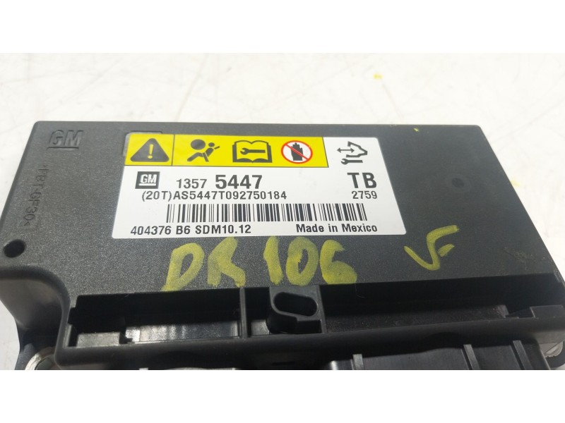 Recambio de centralita airbag para chevrolet camaro 6.2 referencia OEM IAM  13575447 