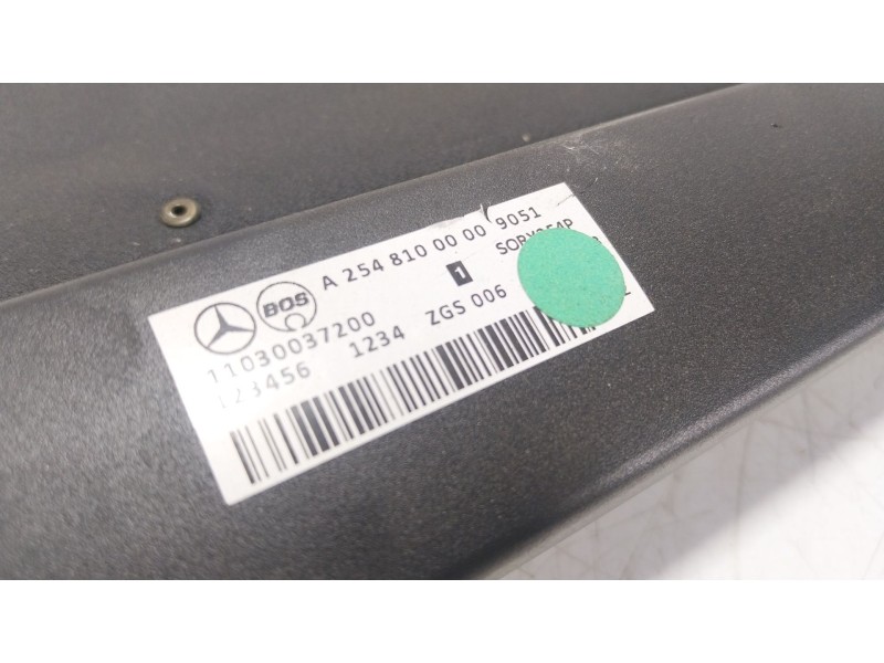 Recambio de bandeja trasera para mercedes-benz glc (x254) 300e 4-matic (254.656) referencia OEM IAM A2548100000 A2548100000 