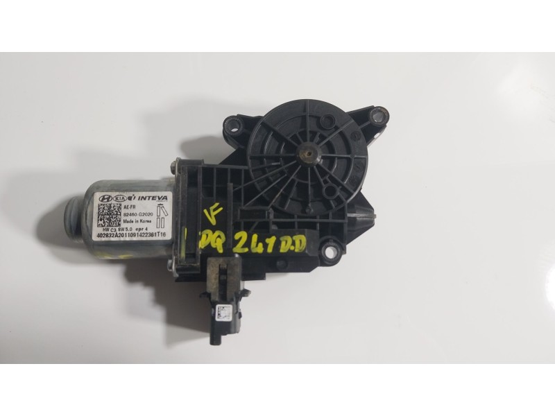 Recambio de motor elevalunas delantero derecho para hyundai ioniq (ae) 1.6 gdi plug-in hybrid referencia OEM IAM  82460G2020 
