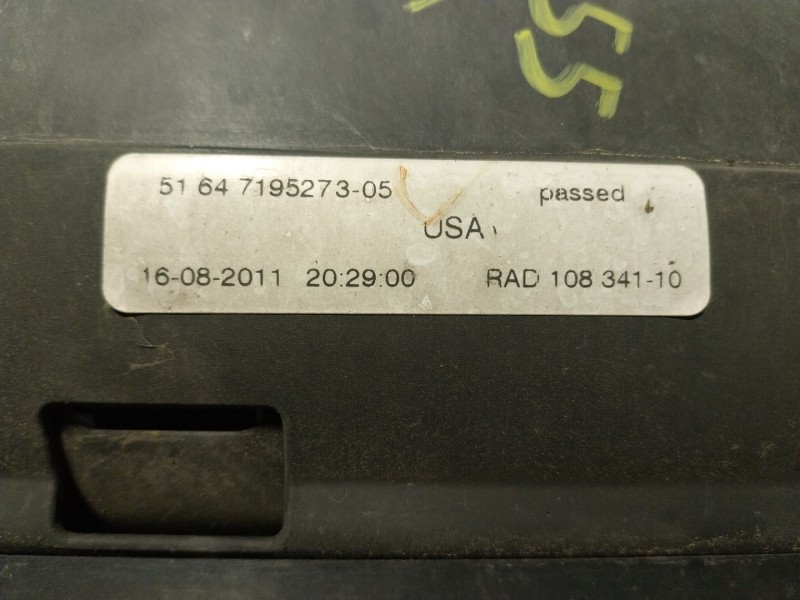 Recambio de canalizador aire para bmw x6 (e71, e72) xdrive 40 d referencia OEM IAM  719527305 