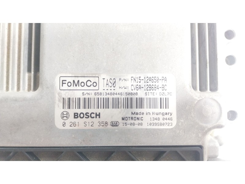 Recambio de centralita motor uce para ford ecosport 1.0 ecoboost referencia OEM IAM  FN1512A650PA 