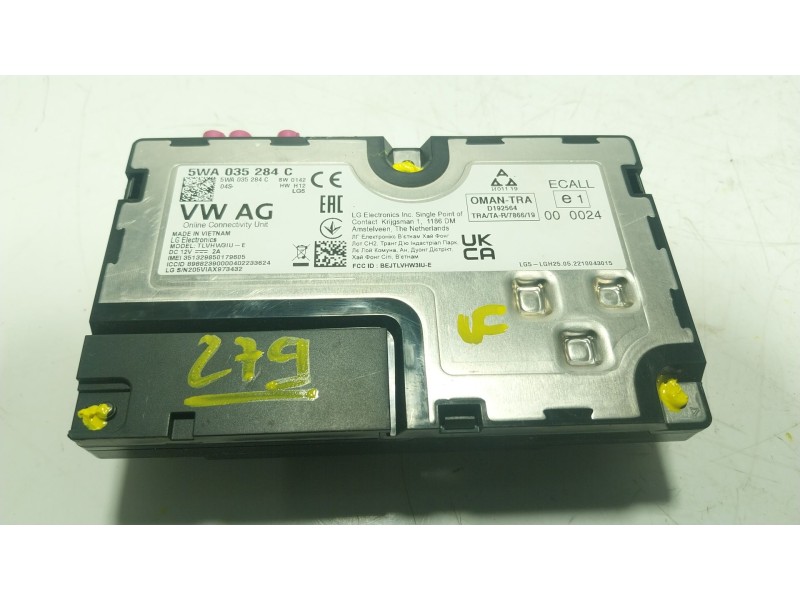 Recambio de modulo electronico para seat leon sportstourer (kl8) xcellence referencia OEM IAM  5WA035284C 