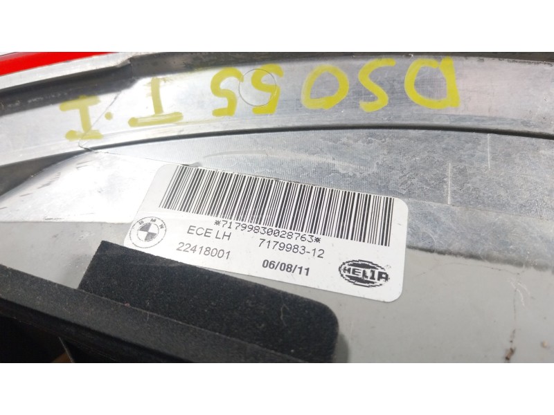 Recambio de piloto trasero izquierdo para bmw x6 (e71, e72) xdrive 40 d referencia OEM IAM  717998312 