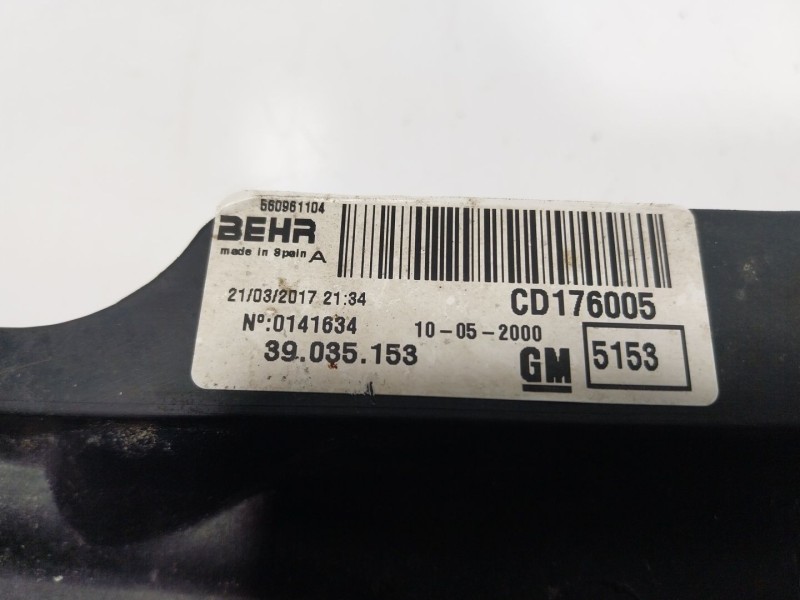 Recambio de electroventilador para opel corsa e (x15) 1.4 (08, 68) referencia OEM IAM   