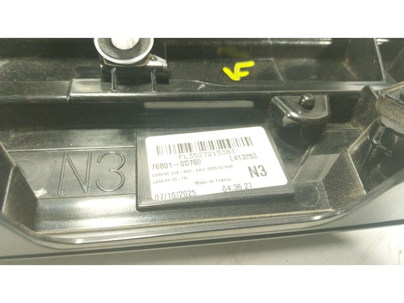 Recambio de maneta porton para toyota yaris cross (mxp_) 1.5 hybrid (mxpj10) referencia OEM IAM 768010D760 768010D760 
