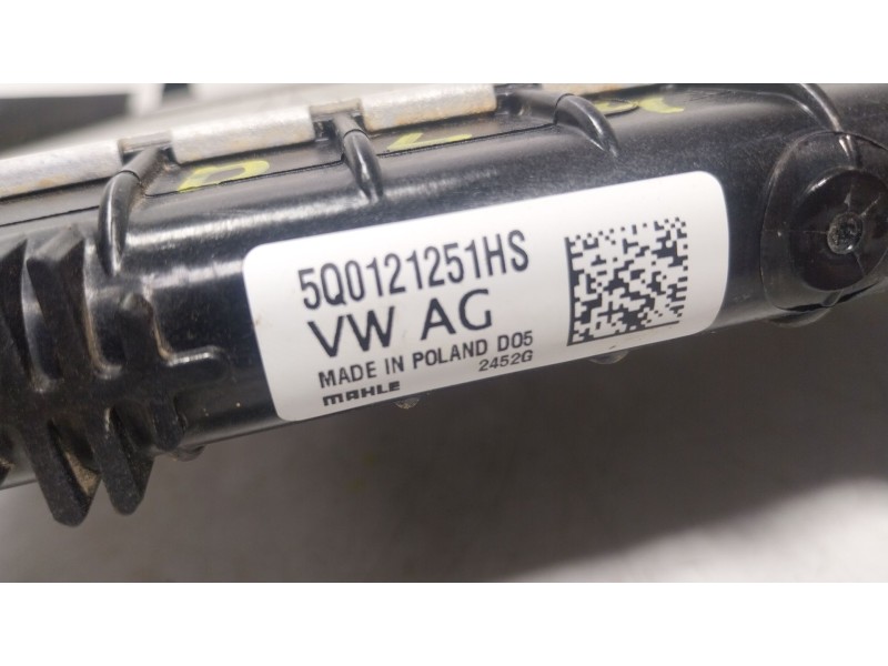 Recambio de radiador agua para seat leon sportstourer (kl8) xcellence referencia OEM IAM  5Q0121251HS 