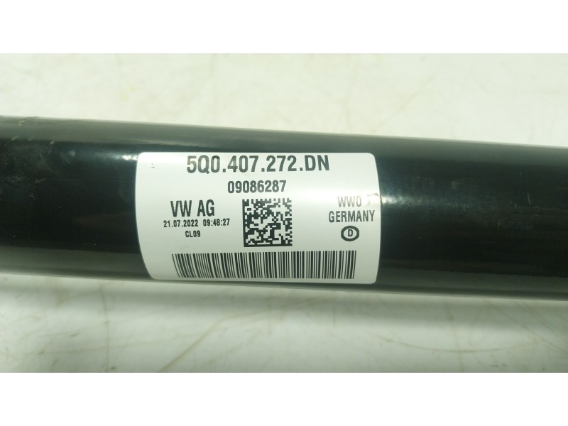 Recambio de transmision derecha para seat leon sportstourer (kl8) xcellence referencia OEM IAM  5Q0407272DN 