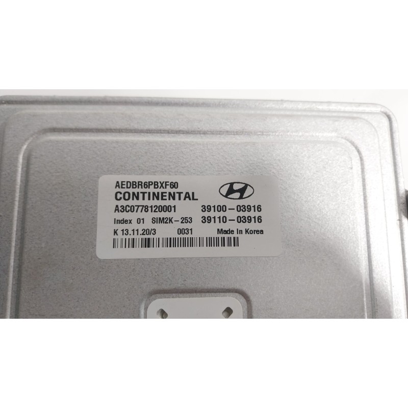Recambio de centralita motor uce para hyundai ioniq (ae) 1.6 gdi plug-in hybrid referencia OEM IAM  391A103442 