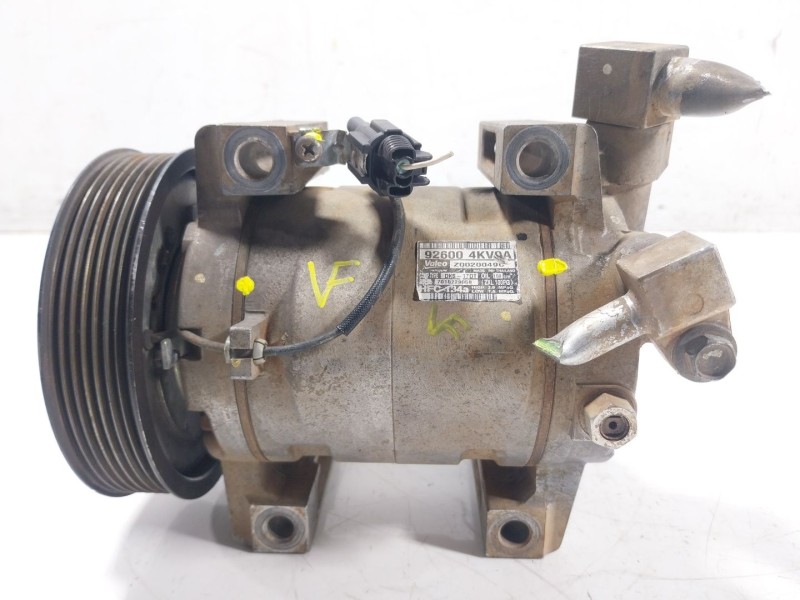 Recambio de compresor aire acondicionado para nissan navara np300 (d40) 2.5 dci 4wd referencia OEM IAM  926004KV0A 