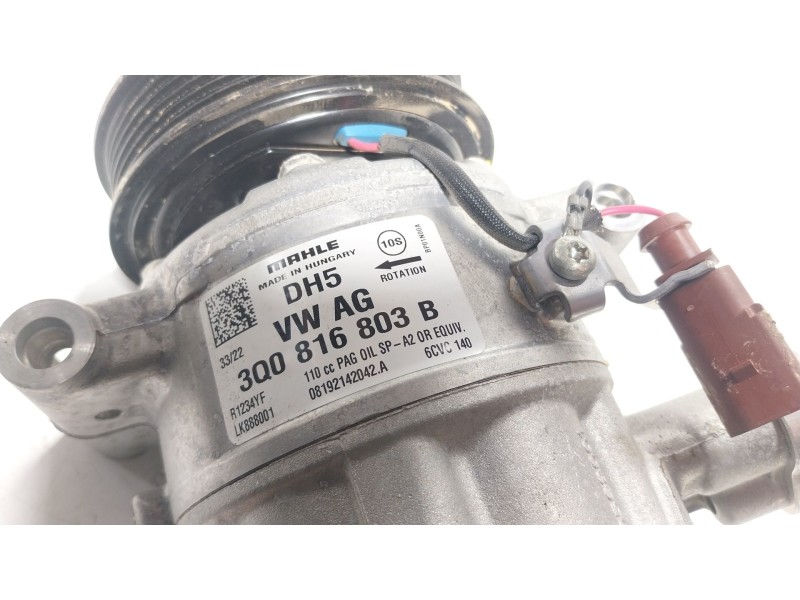 Recambio de compresor aire acondicionado para seat leon sportstourer (kl8) xcellence referencia OEM IAM  3Q0816803B 