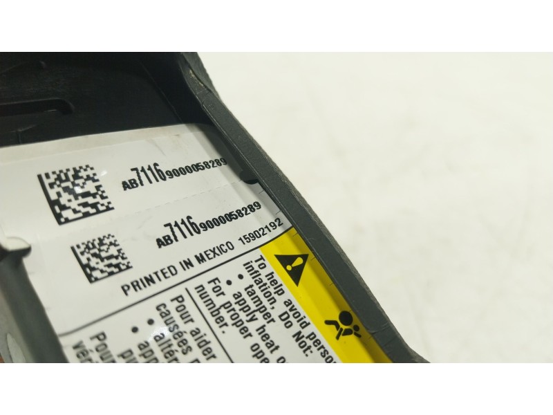 Recambio de airbag delantero izquierdo para chevrolet camaro 6.2 referencia OEM IAM  15902192 