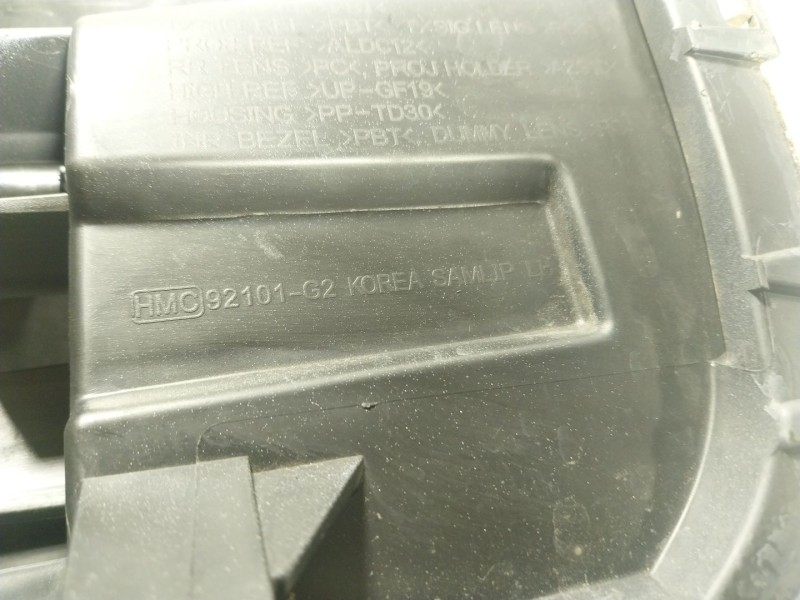 Recambio de faro izquierdo para hyundai ioniq (ae) 1.6 gdi plug-in hybrid referencia OEM IAM  92101G2 