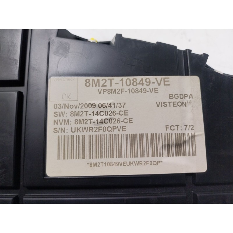 Recambio de cuadro instrumentos para ford mondeo iv sedán (ba7) 2.0 tdci referencia OEM IAM 1801854 8M2T10859VE 