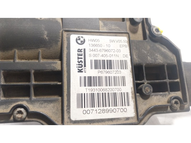 Recambio de freno de mano electrico para bmw x6 (e71, e72) xdrive 40 d referencia OEM IAM 34436850289 34436796072 