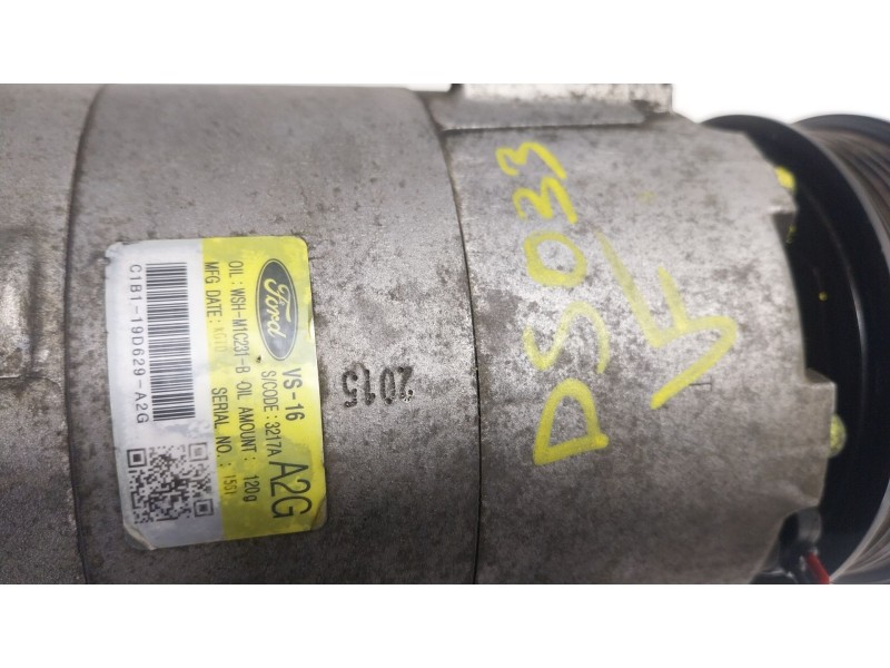 Recambio de compresor aire acondicionado para ford ecosport 1.0 ecoboost referencia OEM IAM  C1B119D629A2G 