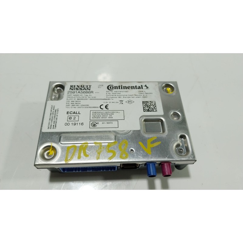 Recambio de modulo electronico para renault arkana i (lcm_, ldn_) 1.3 tce 140 (ldn0) referencia OEM IAM  2591A5686R 