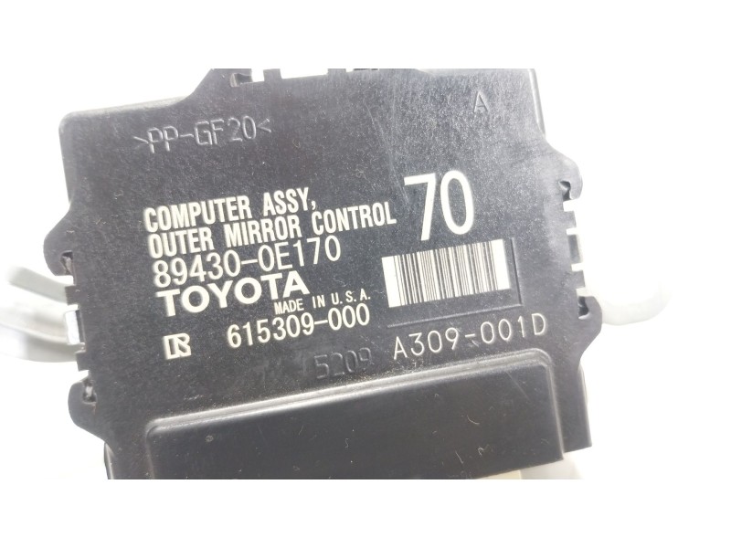 Recambio de modulo electronico para toyota highlander (gsu7_, axuh7_, txua7_) 2.5 hybrid awd (axuh78) referencia OEM IAM 884300E