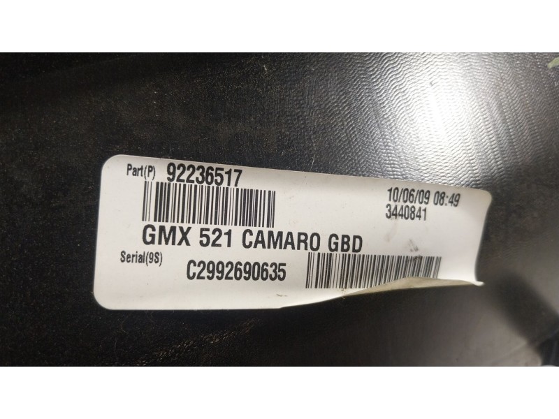 Recambio de guantera para chevrolet camaro 6.2 referencia OEM IAM 22943366 92236517 