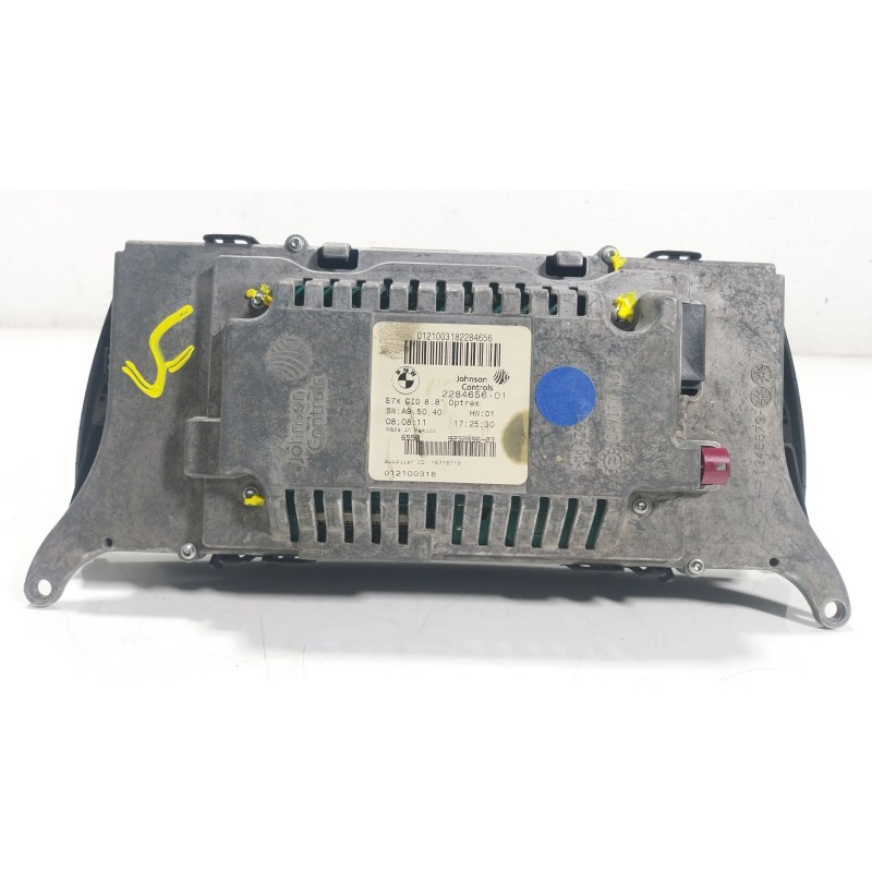 Recambio de pantalla multifuncion para bmw x6 (e71, e72) xdrive 40 d referencia OEM IAM 65509289580 228465601 