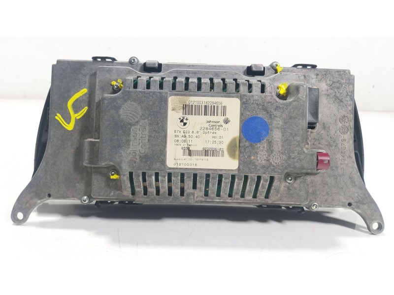 Recambio de pantalla multifuncion para bmw x6 (e71, e72) xdrive 40 d referencia OEM IAM 65509289580 228465601 