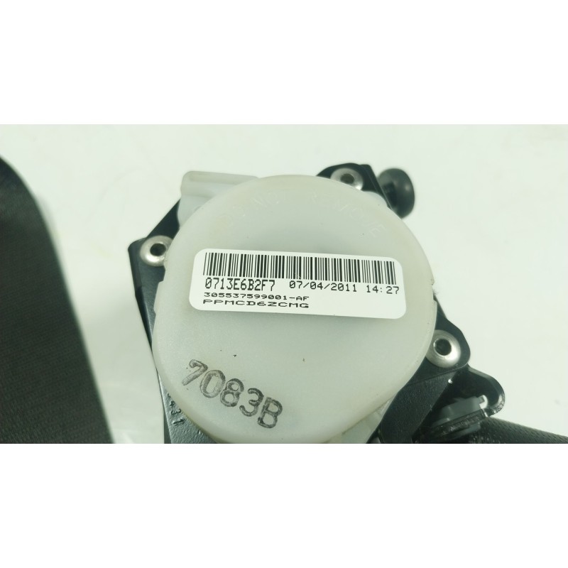 Recambio de cinturon seguridad delantero derecho para bmw x6 (e71, e72) xdrive 40 d referencia OEM IAM 72117161042 0713E6B2F7 