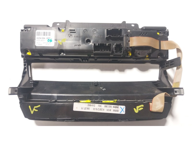 Recambio de mando climatizador para bmw x6 (e71, e72) xdrive 40 d referencia OEM IAM 64119310449 923433402 