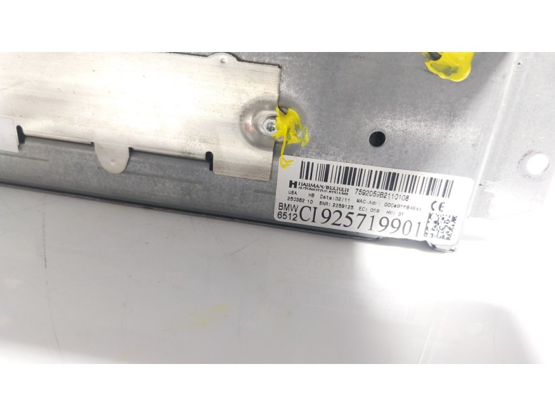 Recambio de sistema navegacion gps para bmw x6 (e71, e72) xdrive 40 d referencia OEM IAM 65129278073 925719901 