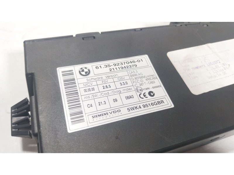 Recambio de modulo electronico para bmw x6 (e71, e72) xdrive 40 d referencia OEM IAM 61359237046 61359237046 