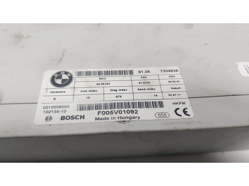 Recambio de modulo electronico para bmw x6 (e71, e72) xdrive 40 d referencia OEM IAM 61357304626 61357304626 