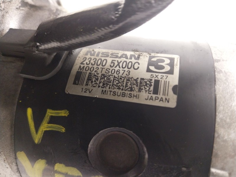 Recambio de motor arranque para nissan nt400 cabstar (f24m) 35.15, 45.15 referencia OEM IAM   