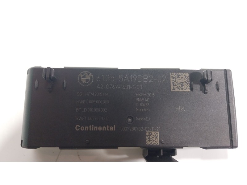 Recambio de modulo electronico para bmw 5 (g30, f90) 530 i mild-hybrid xdrive referencia OEM IAM 61355A19DB2 61355A19DB2 