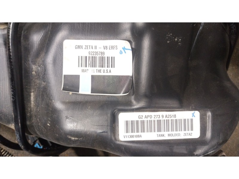 Recambio de deposito combustible para chevrolet camaro 6.2 referencia OEM IAM  92235789 