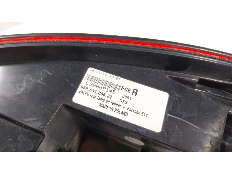 Recambio de piloto trasero derecho para porsche cayenne (92a) 4.8 turbo referencia OEM IAM  95863109622 