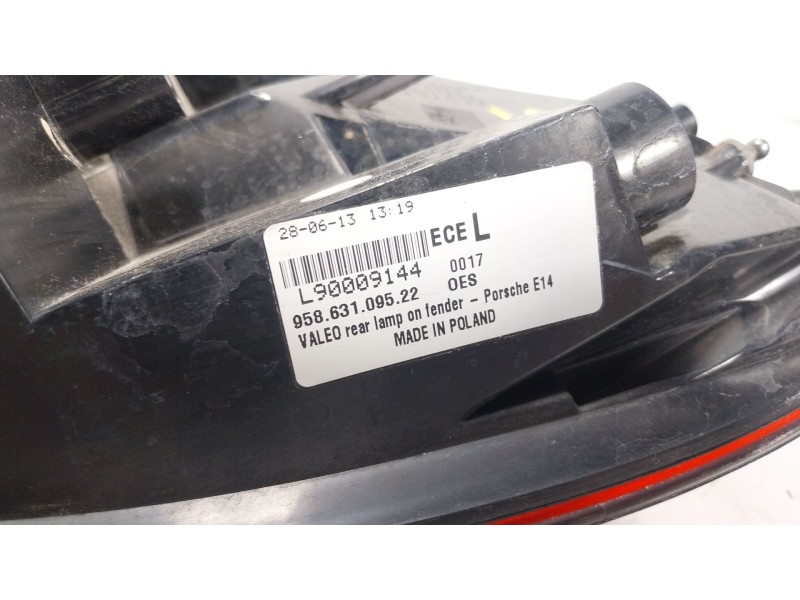 Recambio de piloto trasero izquierdo para porsche cayenne (92a) 4.8 turbo referencia OEM IAM  95863109522 