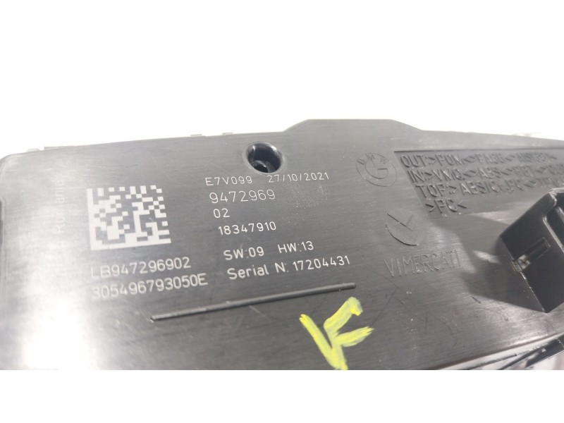 Recambio de mando luces para bmw 5 (g30, f90) 530 i mild-hybrid xdrive referencia OEM IAM 61319472969 9472969 