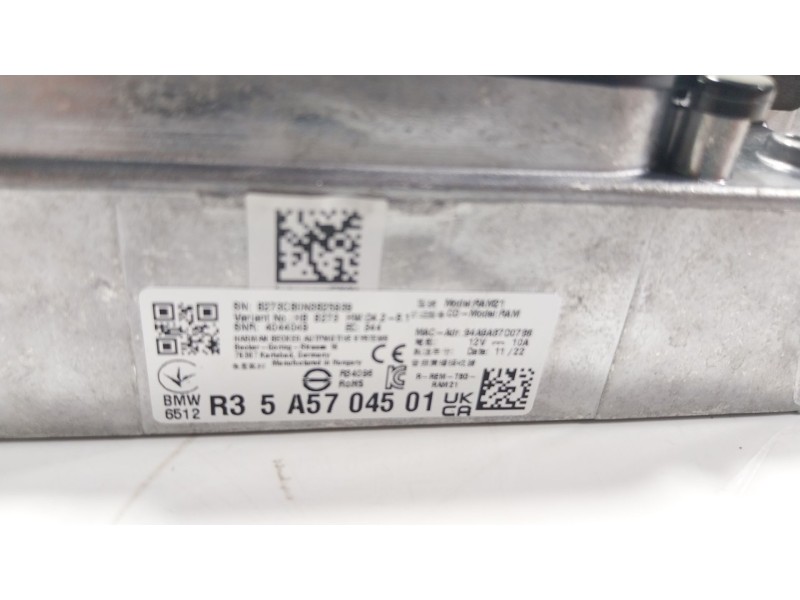 Recambio de modulo electronico para bmw 5 (g30, f90) 530 i mild-hybrid xdrive referencia OEM IAM 65125A57045 65125A57045 