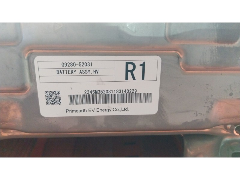 Recambio de bateria para toyota yaris (_p13_) 1.5 hybrid (nhp130_) referencia OEM IAM  G928052031 