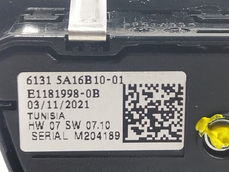 Recambio de mando luces para bmw 8 coupé (g15, f92) 840 i xdrive referencia OEM IAM 61315A16B10 6131SA16B1001 