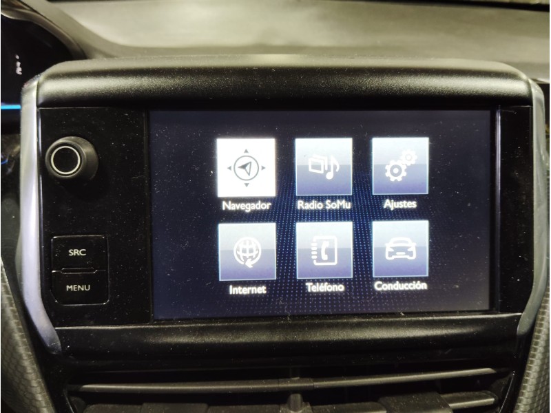 Recambio de pantalla multifuncion para peugeot 2008 i (cu_) 1.6 hdi referencia OEM IAM 9805301780 980530178003 