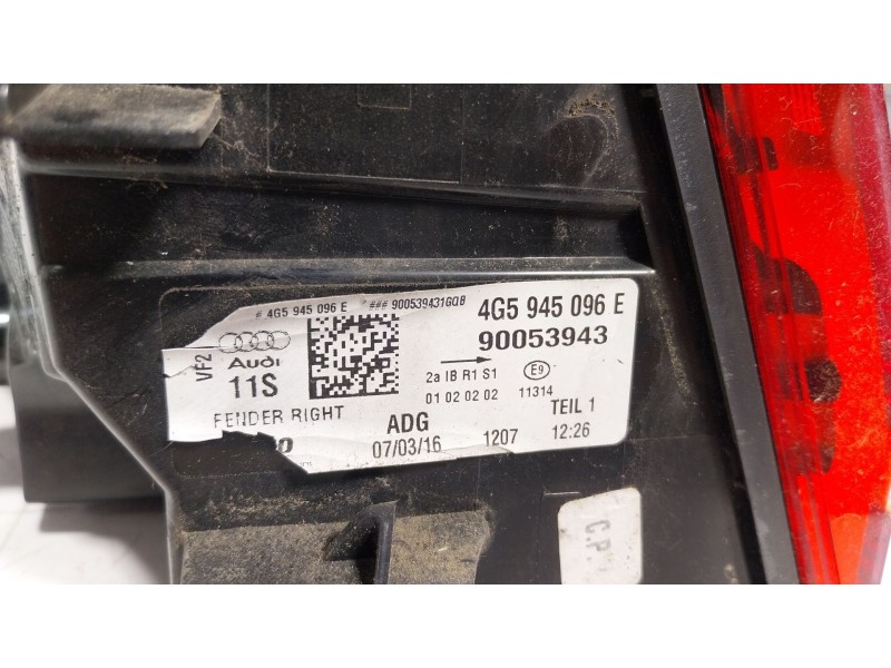 Recambio de piloto trasero derecho para audi a6 c7 (4g2, 4gc) 2.0 tdi referencia OEM IAM  4G5945096E 