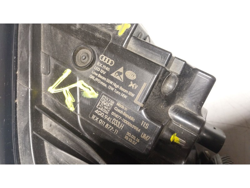 Recambio de faro izquierdo para audi a6 c7 (4g2, 4gc) 2.0 tdi referencia OEM IAM  4G0941033H 