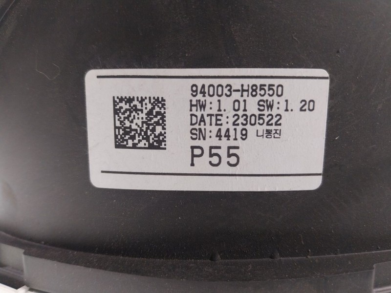 Recambio de cuadro instrumentos para kia rio iv (yb, sc, fb) 1.2 cvvt referencia OEM IAM  94003H8550 