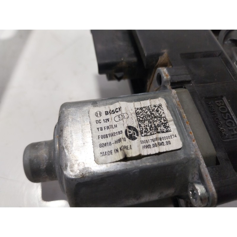 Recambio de elevalunas delantero izquierdo para kia rio iv (yb, sc, fb) 1.2 cvvt referencia OEM IAM  82450H8010 